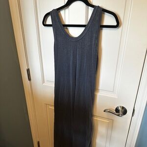 Sundry - Grey Scoop-neck Casual Roche Dress - Size 3